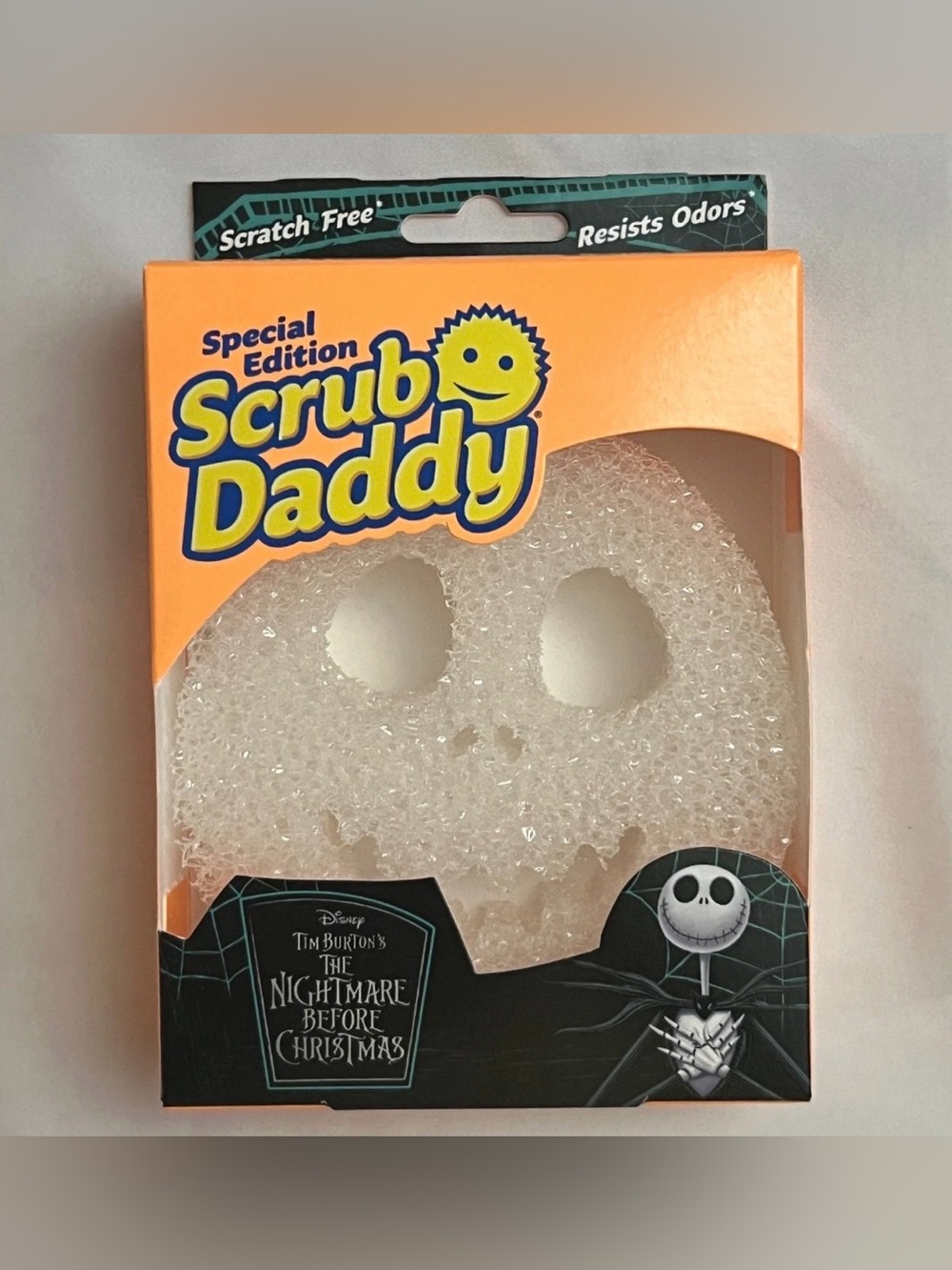 Scrub Daddy The Nightmare Before Christmas Sponges Lot of 3 NIB Jack Sally Oogie
